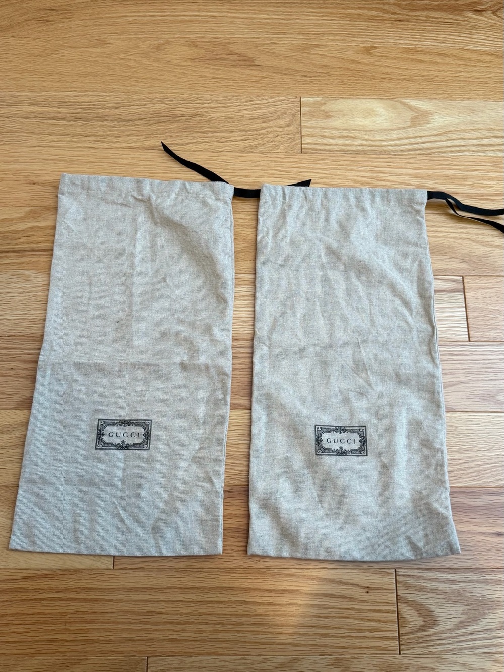 Gucci Shoe Dust Bag Set
